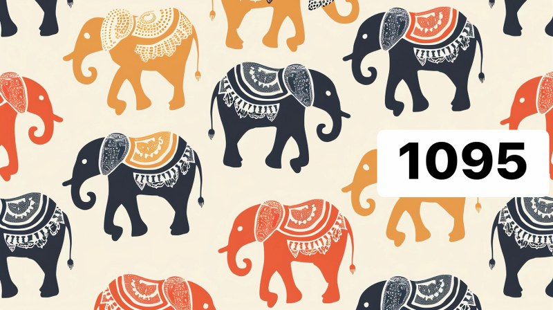 รหัสลายผ้า 1095