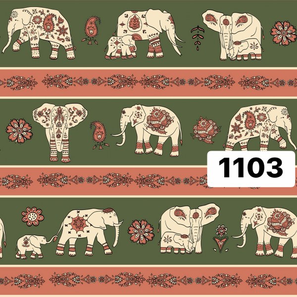 รหัสลายผ้า 1103