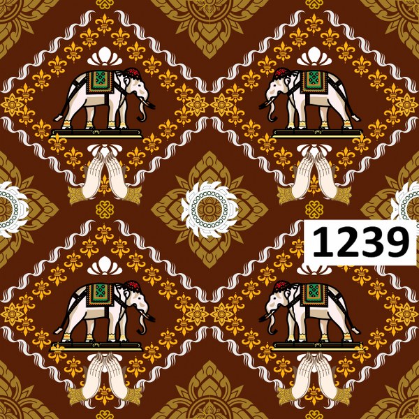 รหัสลายผ้า 1239