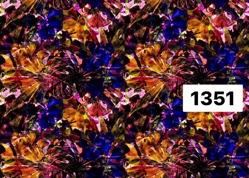 รหัสลายผ้า 1351