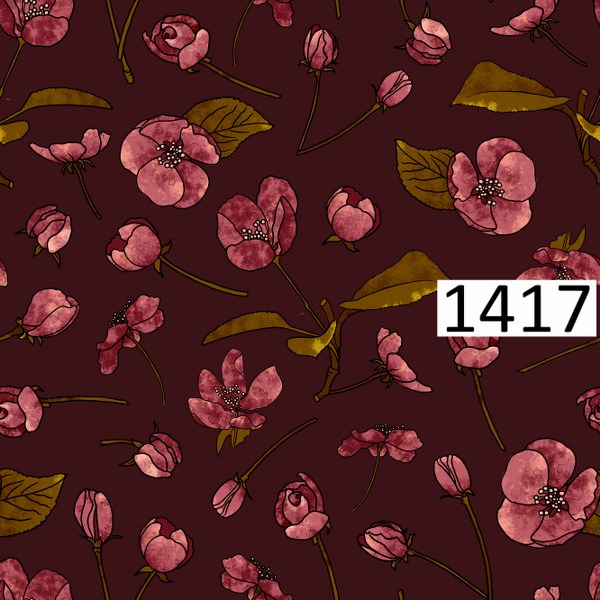 รหัสลายผ้า 1417