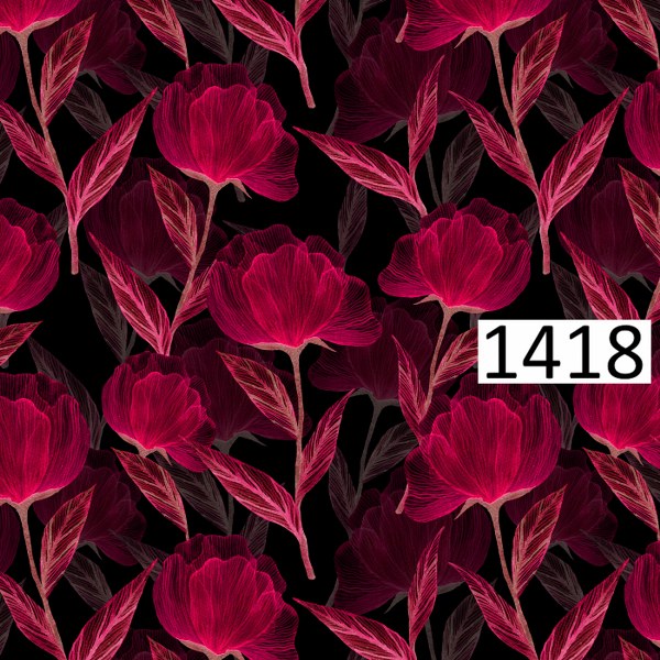 รหัสลายผ้า 1418