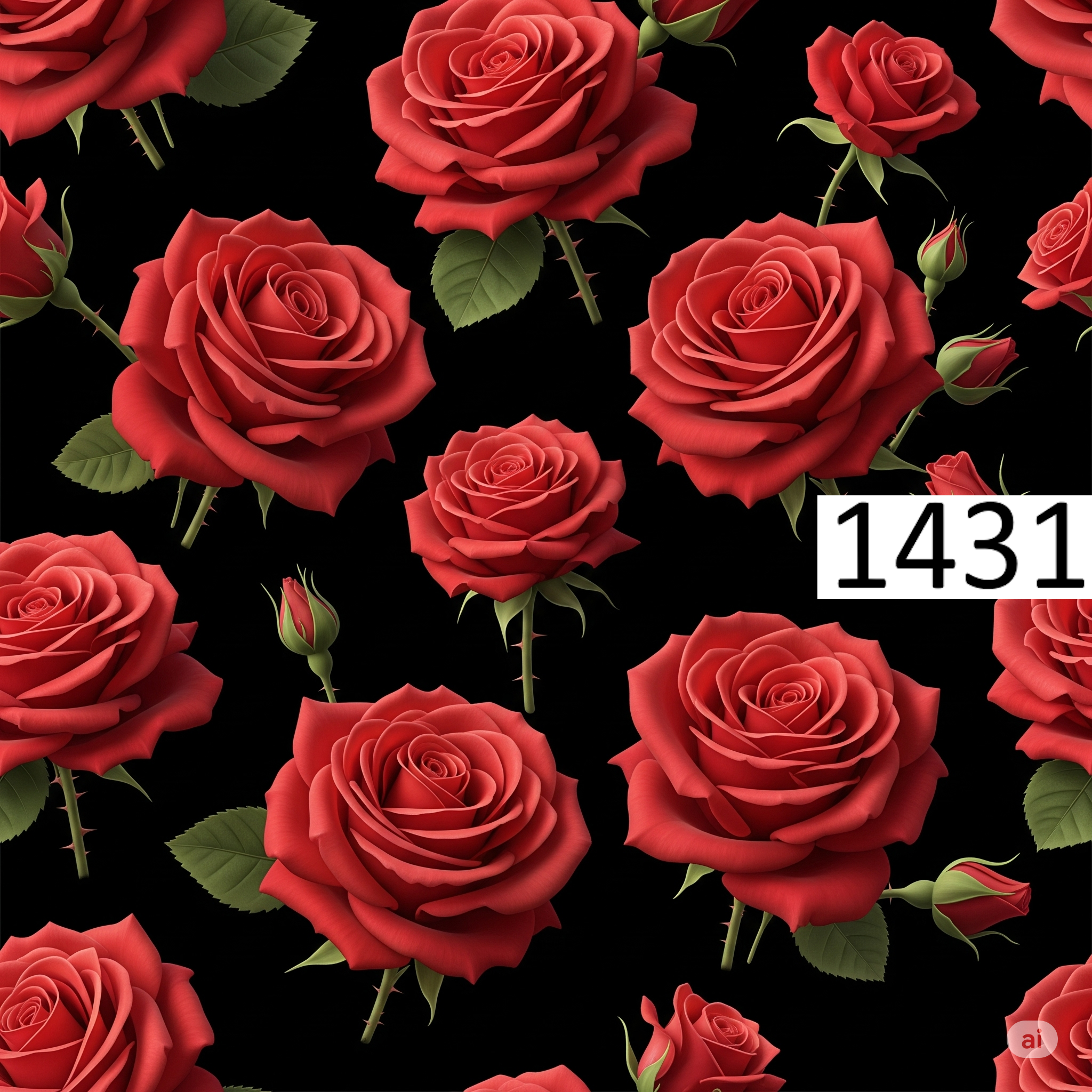 รหัสลายผ้า 1431