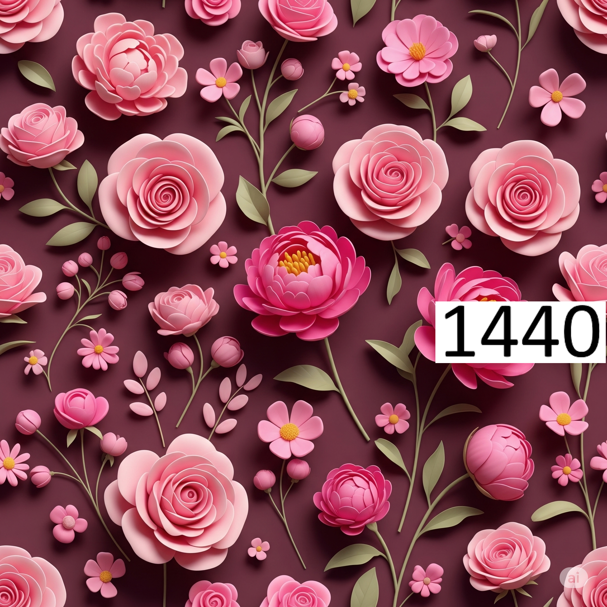 รหัสลายผ้า 1440