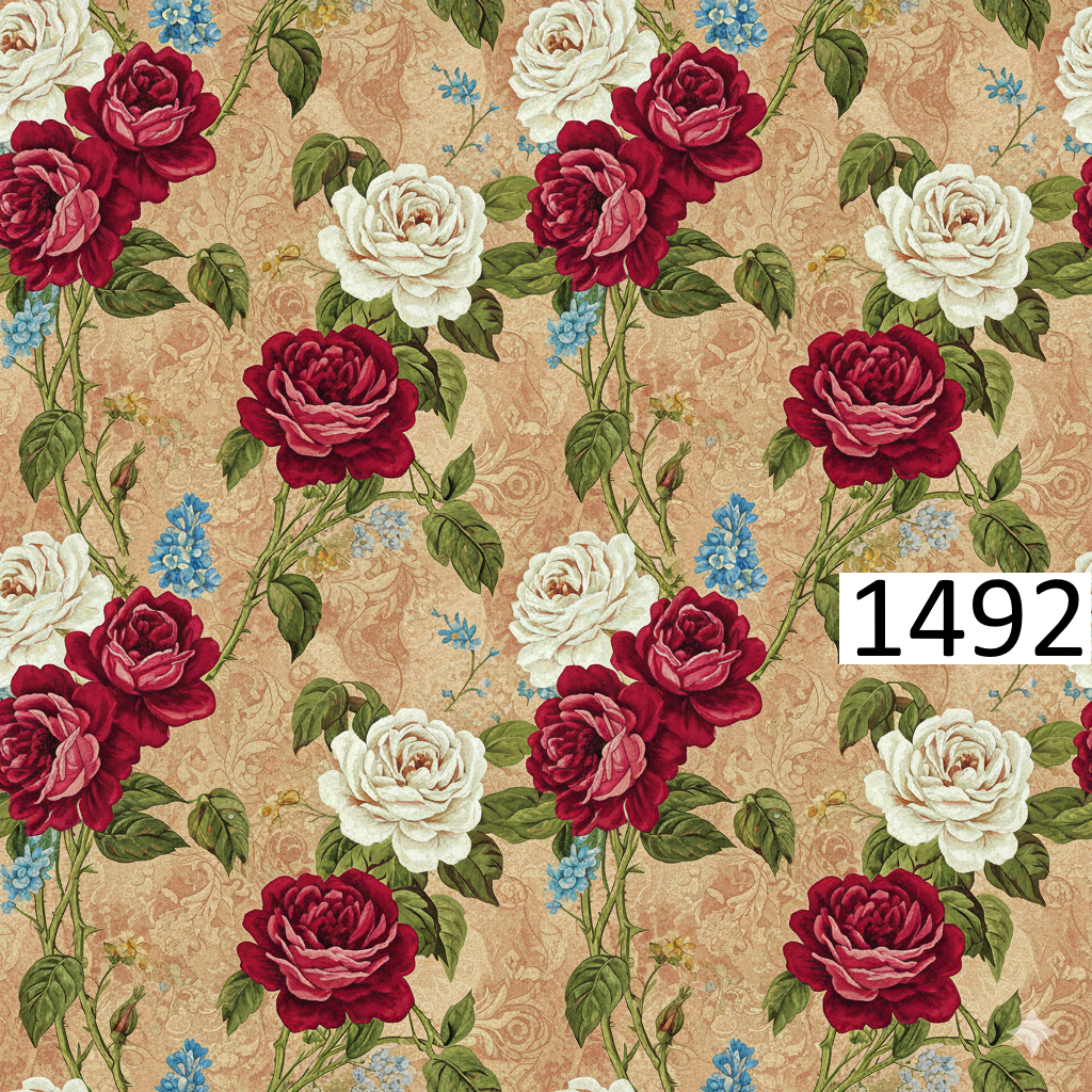 รหัสลายผ้า 1492