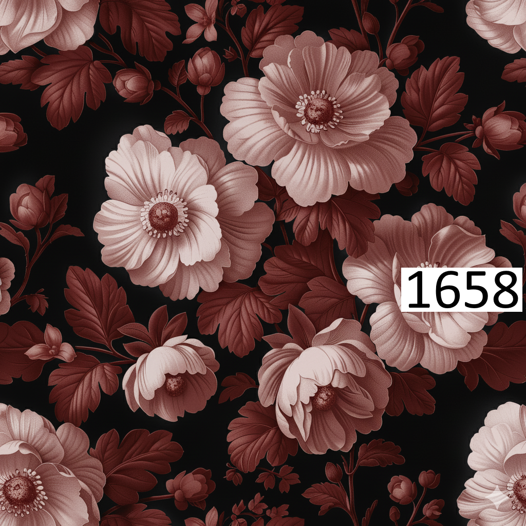 รหัสลายผ้า 1658