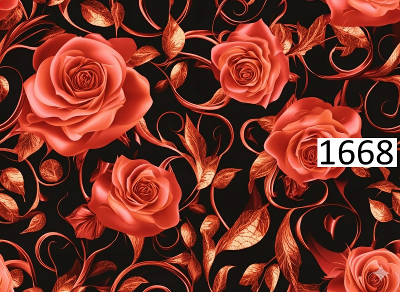 รหัสลายผ้า 1668