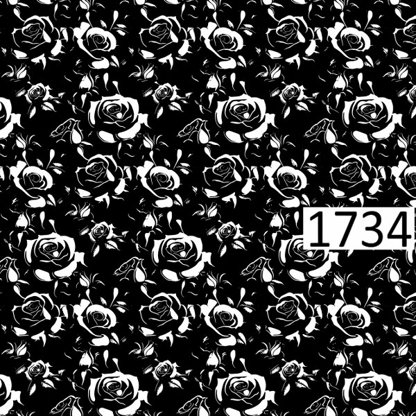 รหัสลายผ้า 1734