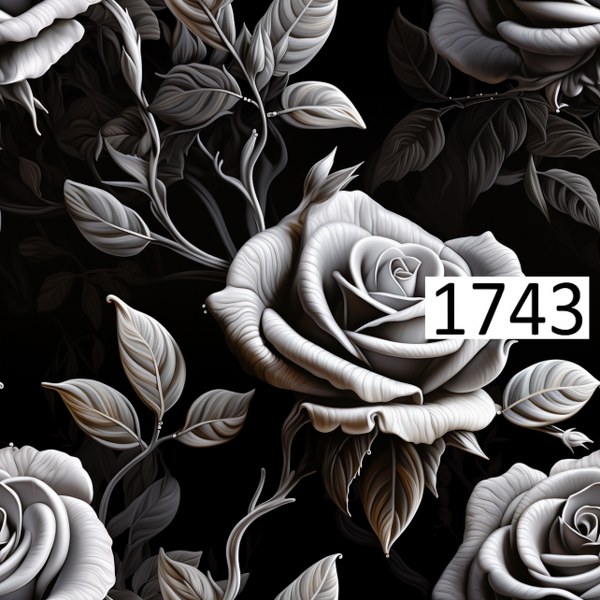 รหัสลายผ้า 1743