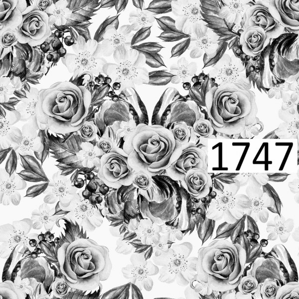 รหัสลายผ้า 1747