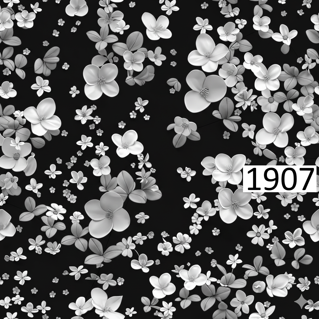 รหัสลายผ้า 1907