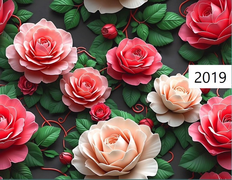 รหัสลายผ้า 2019