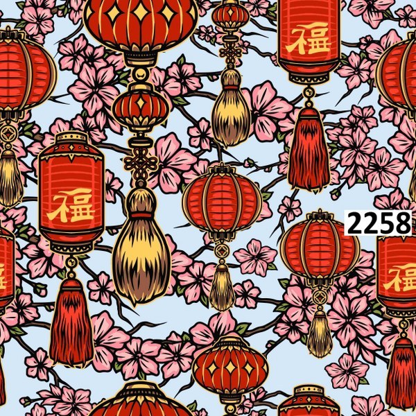 รหัสลายผ้า 2258