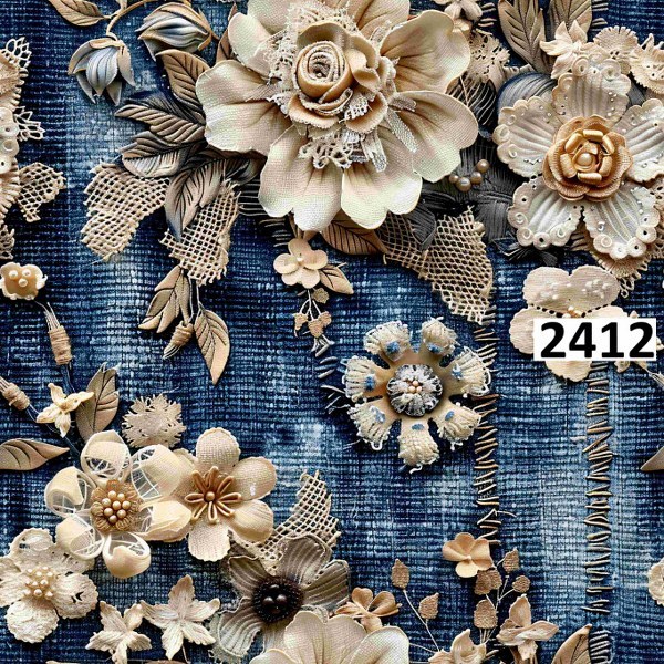 รหัสลายผ้า 2412