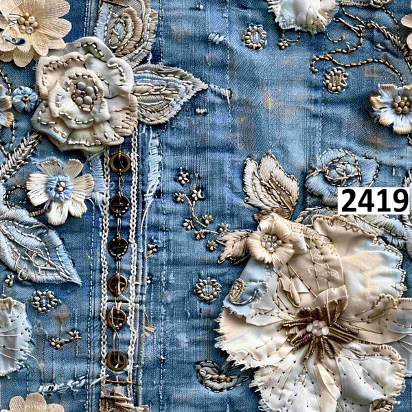 รหัสลายผ้า 2419