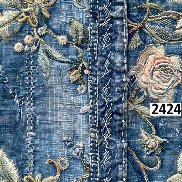 รหัสลายผ้า 2424