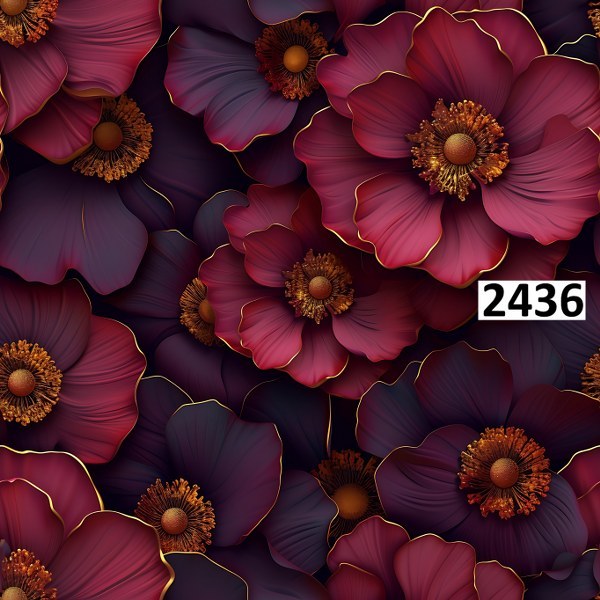 รหัสลายผ้า 2436