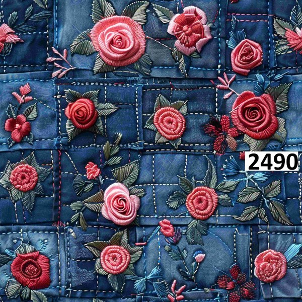 รหัสลายผ้า 2490