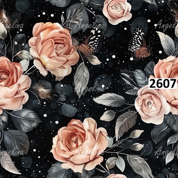รหัสลายผ้า 2607