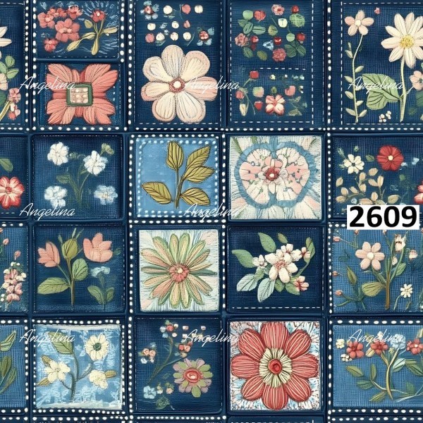 รหัสลายผ้า 2609