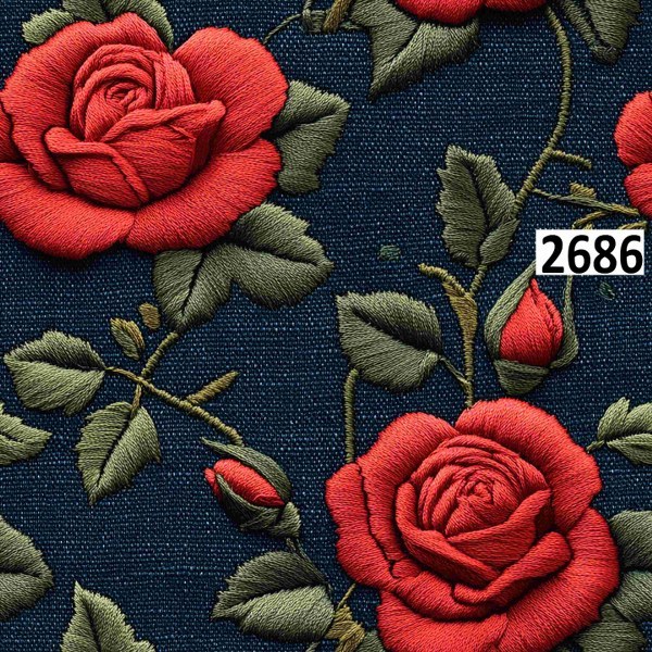 รหัสลายผ้า 2686