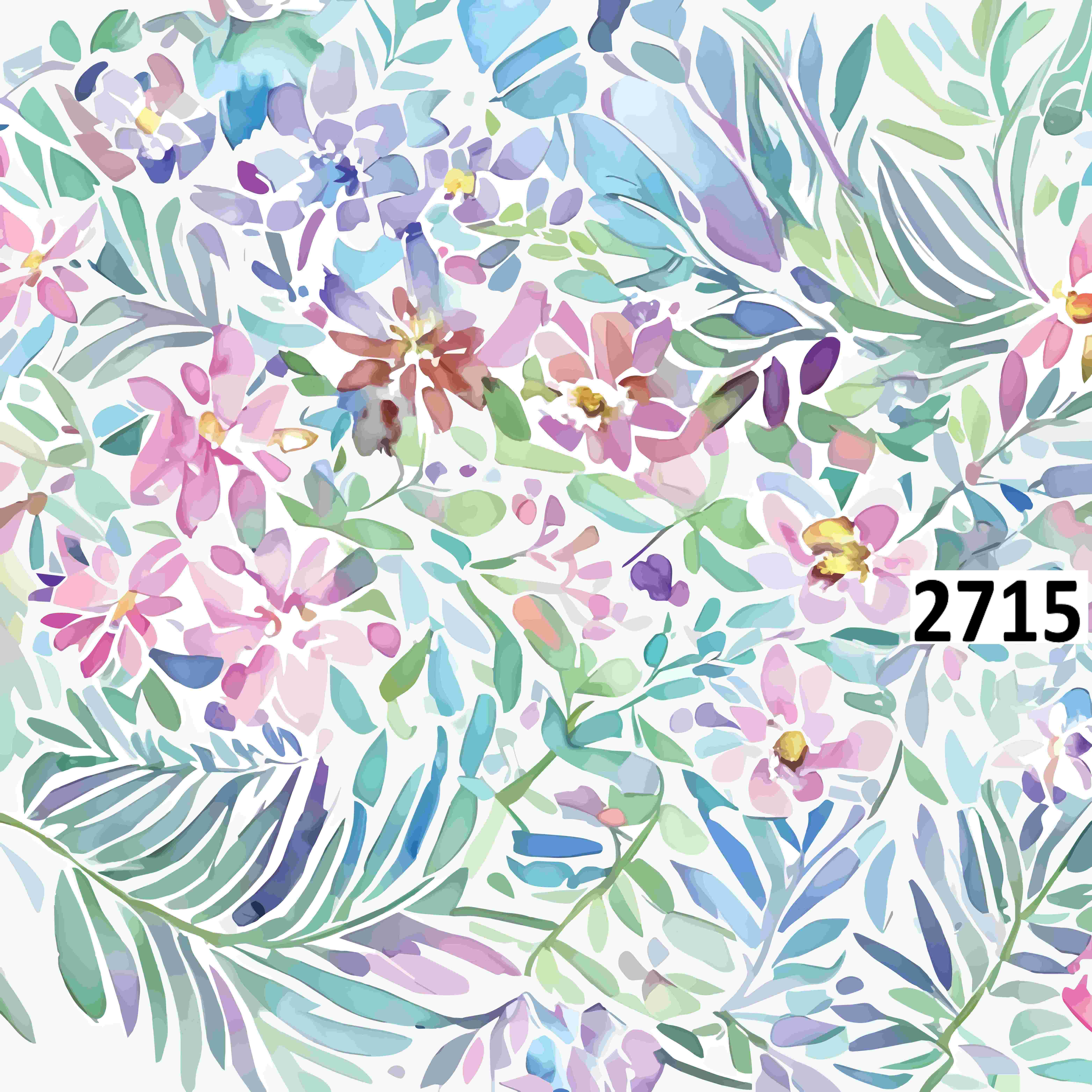 รหัสลายผ้า 2715