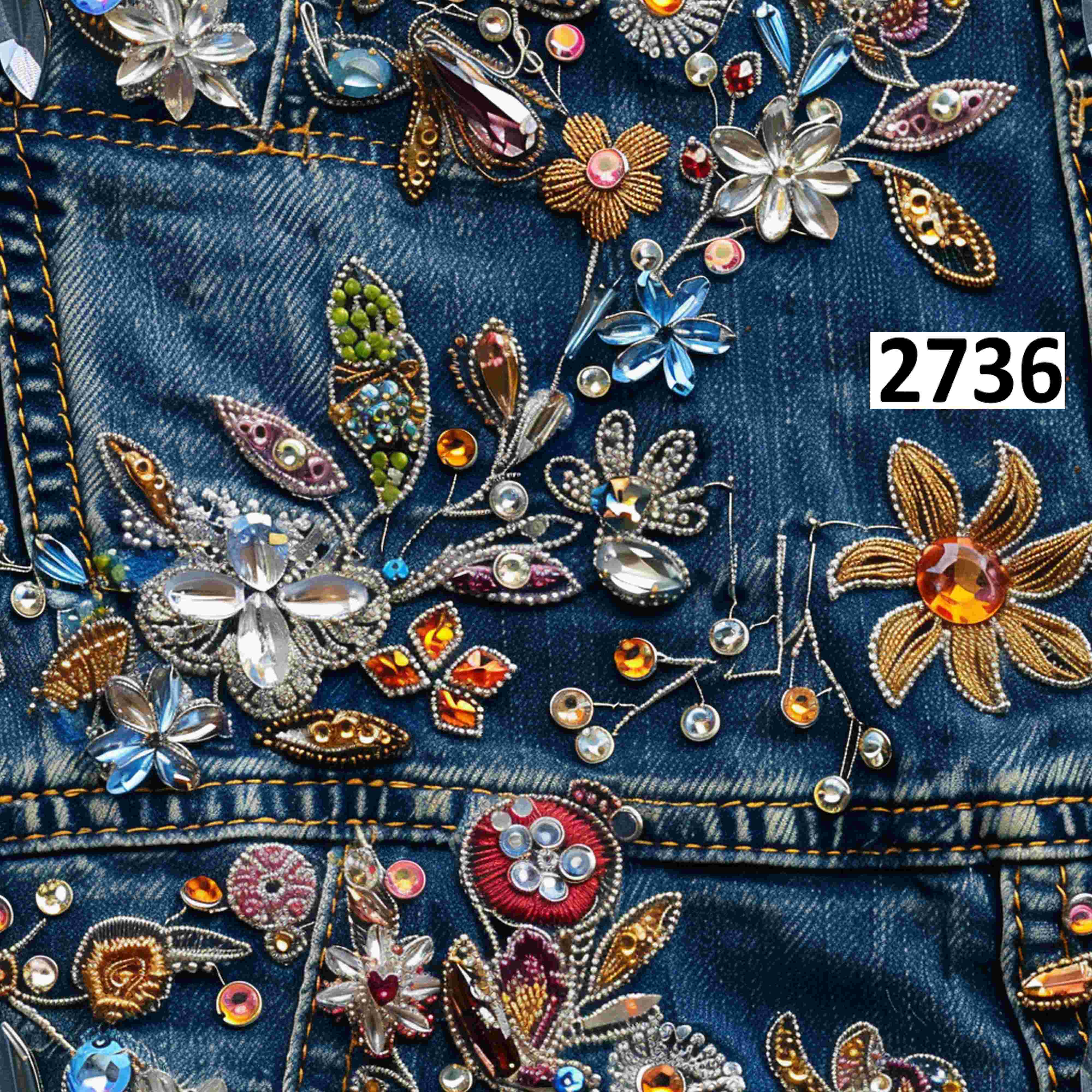รหัสลายผ้า 2736