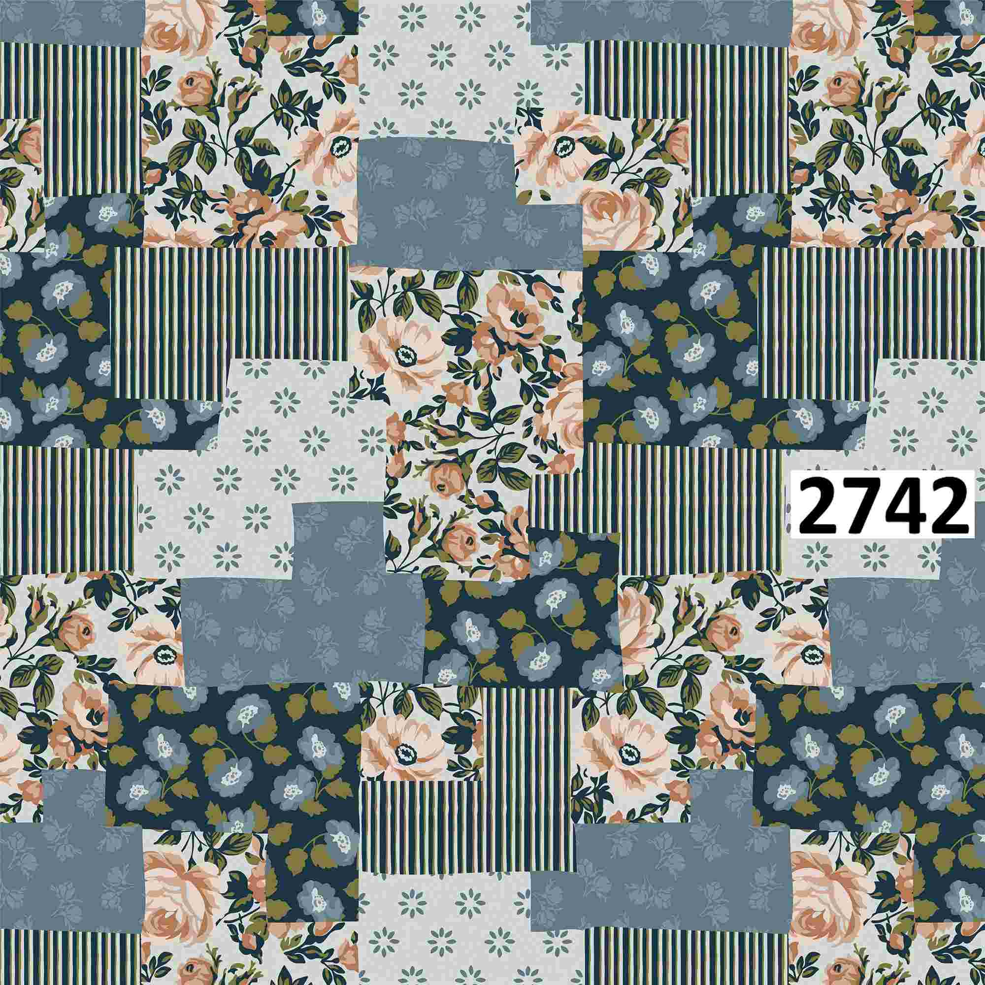 รหัสลายผ้า 2742