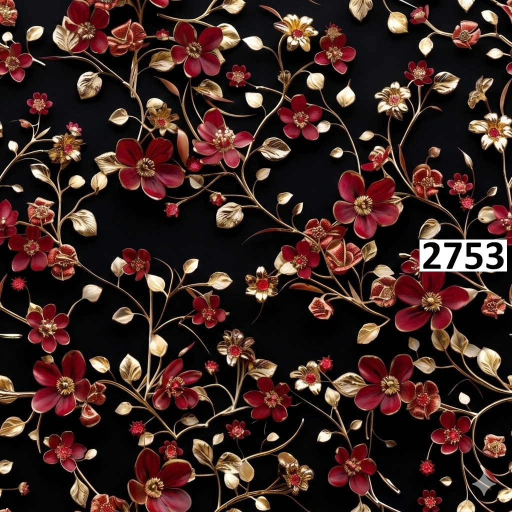 รหัสลายผ้า 2753