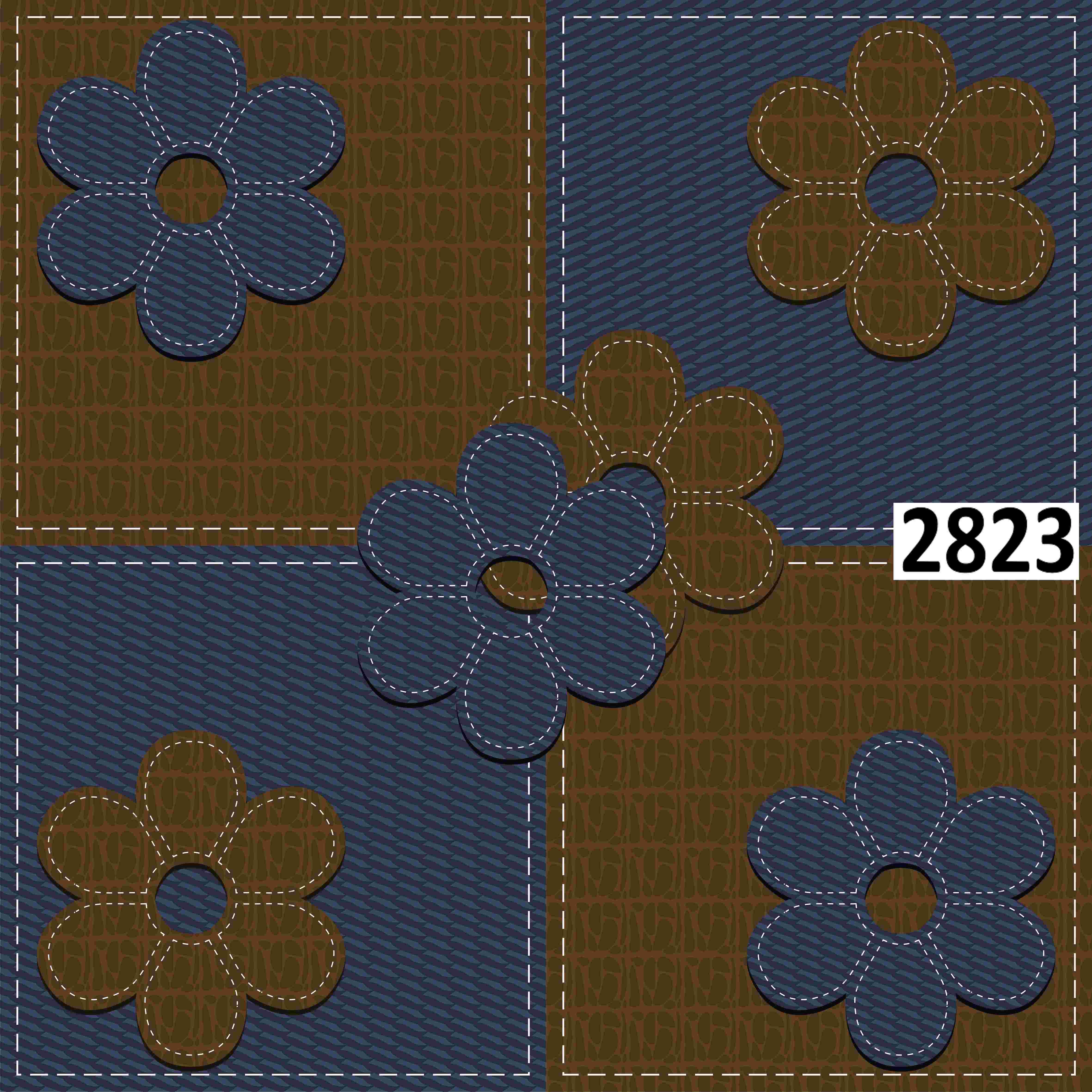 รหัสลายผ้า 2823