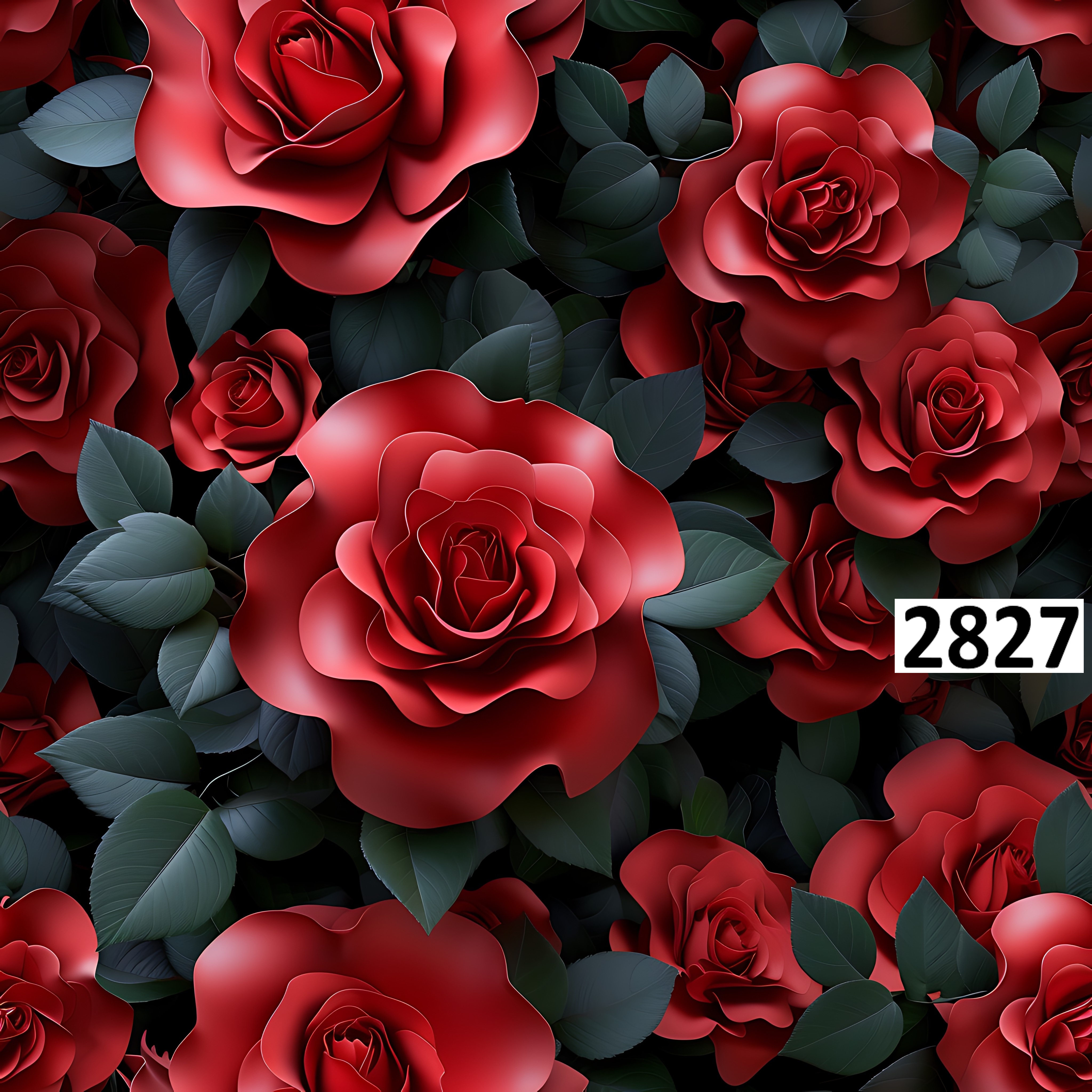 รหัสลายผ้า 2827