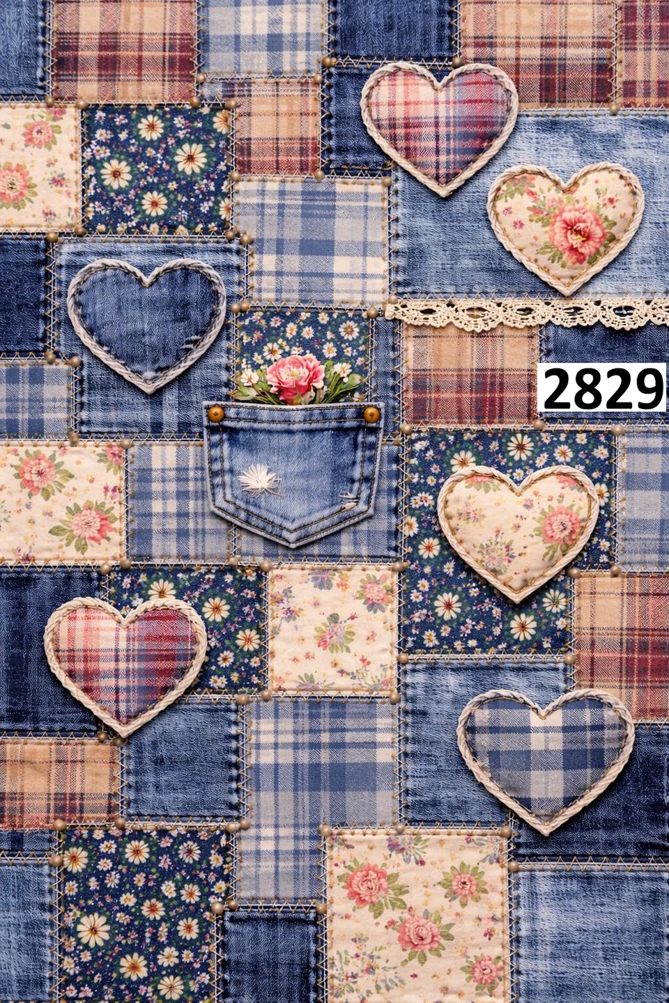 รหัสลายผ้า 2829