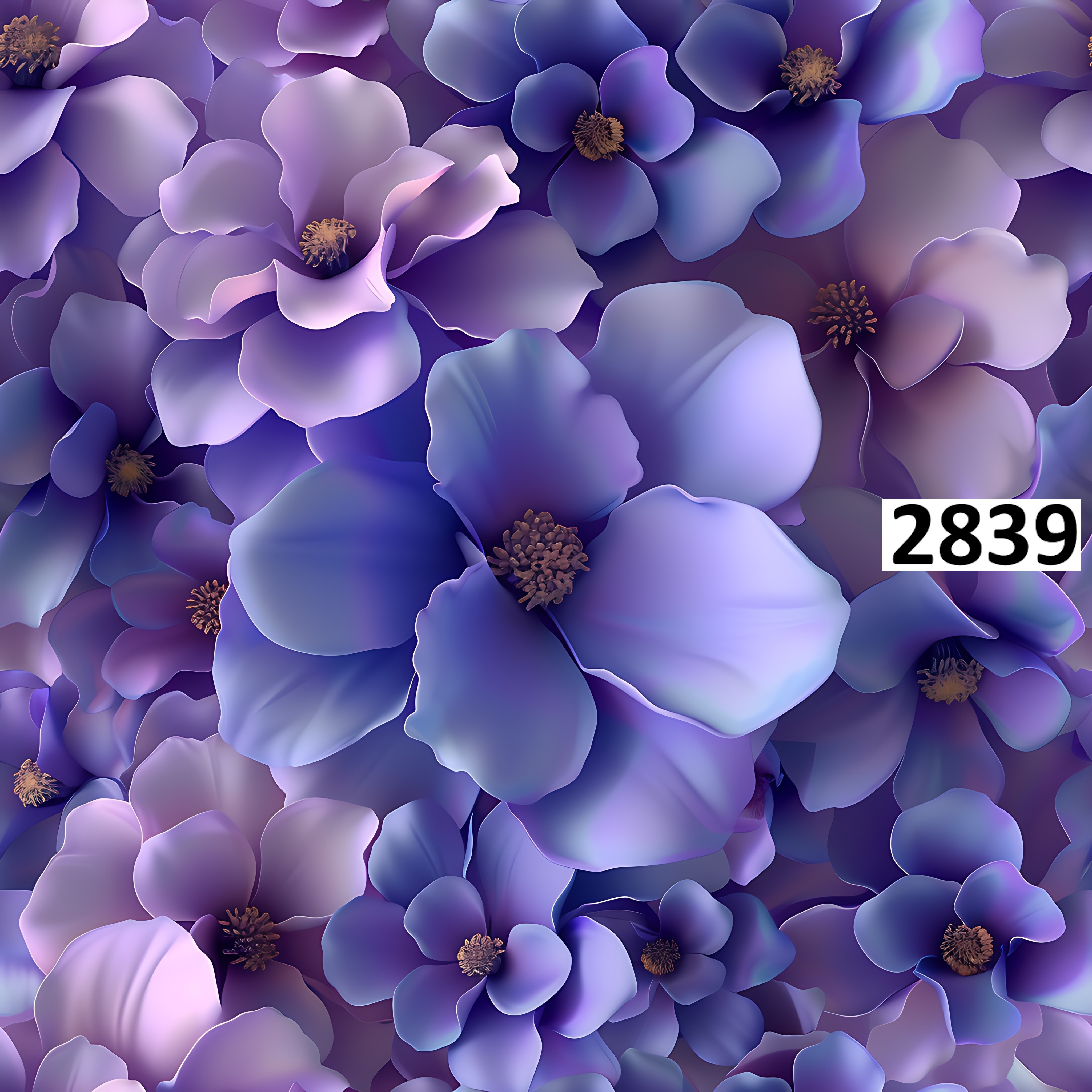รหัสลายผ้า 2839