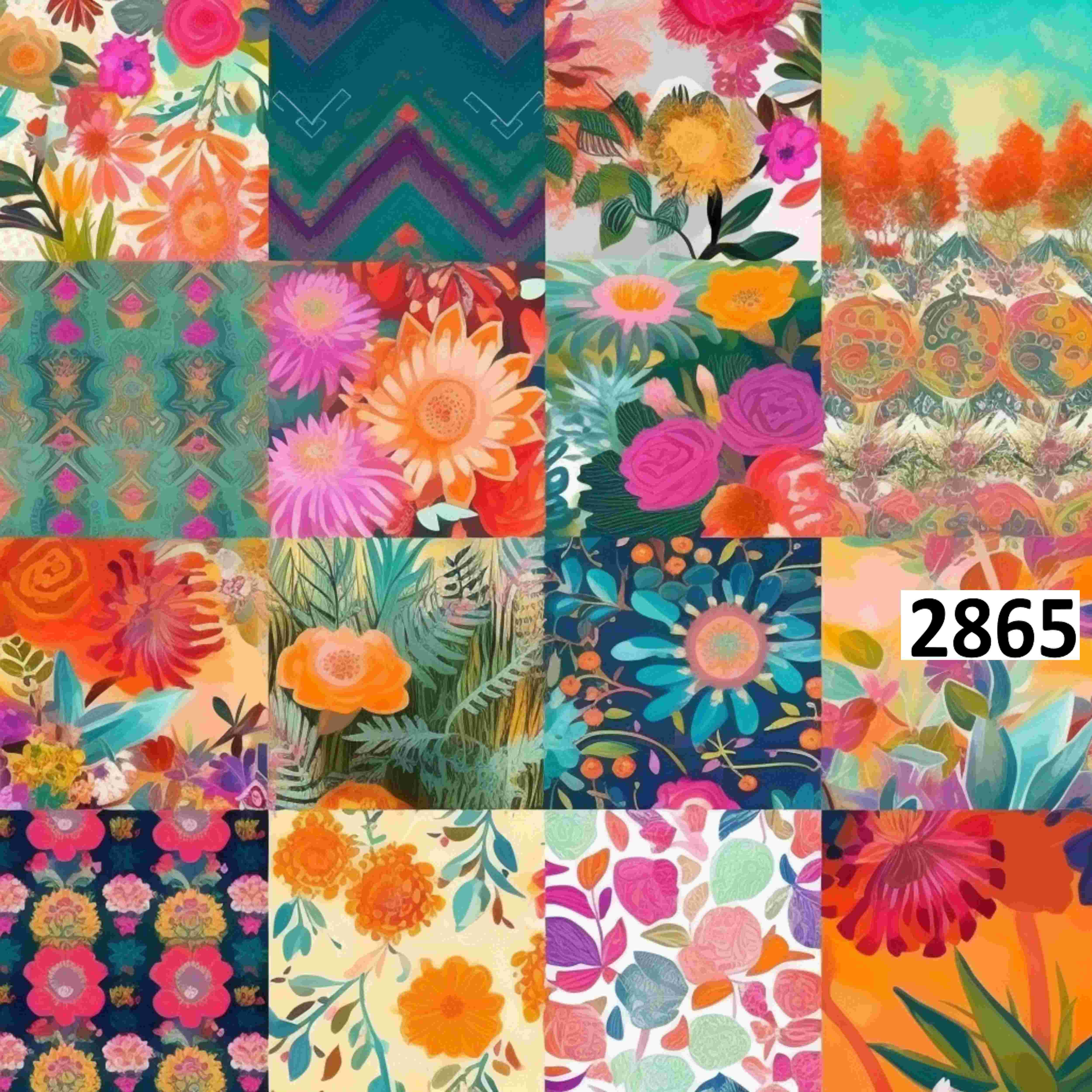 รหัสลายผ้า 2865