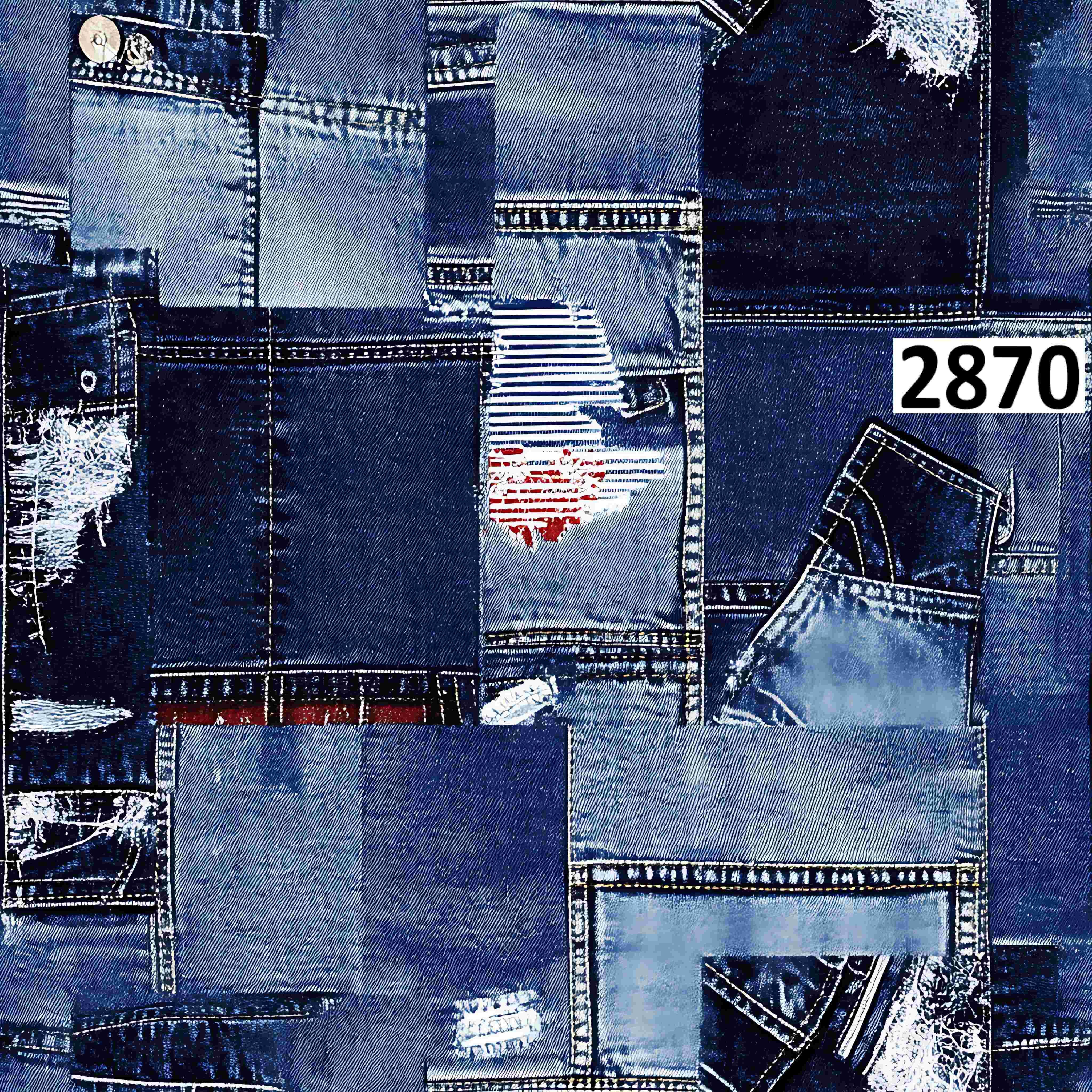 รหัสลายผ้า 2870