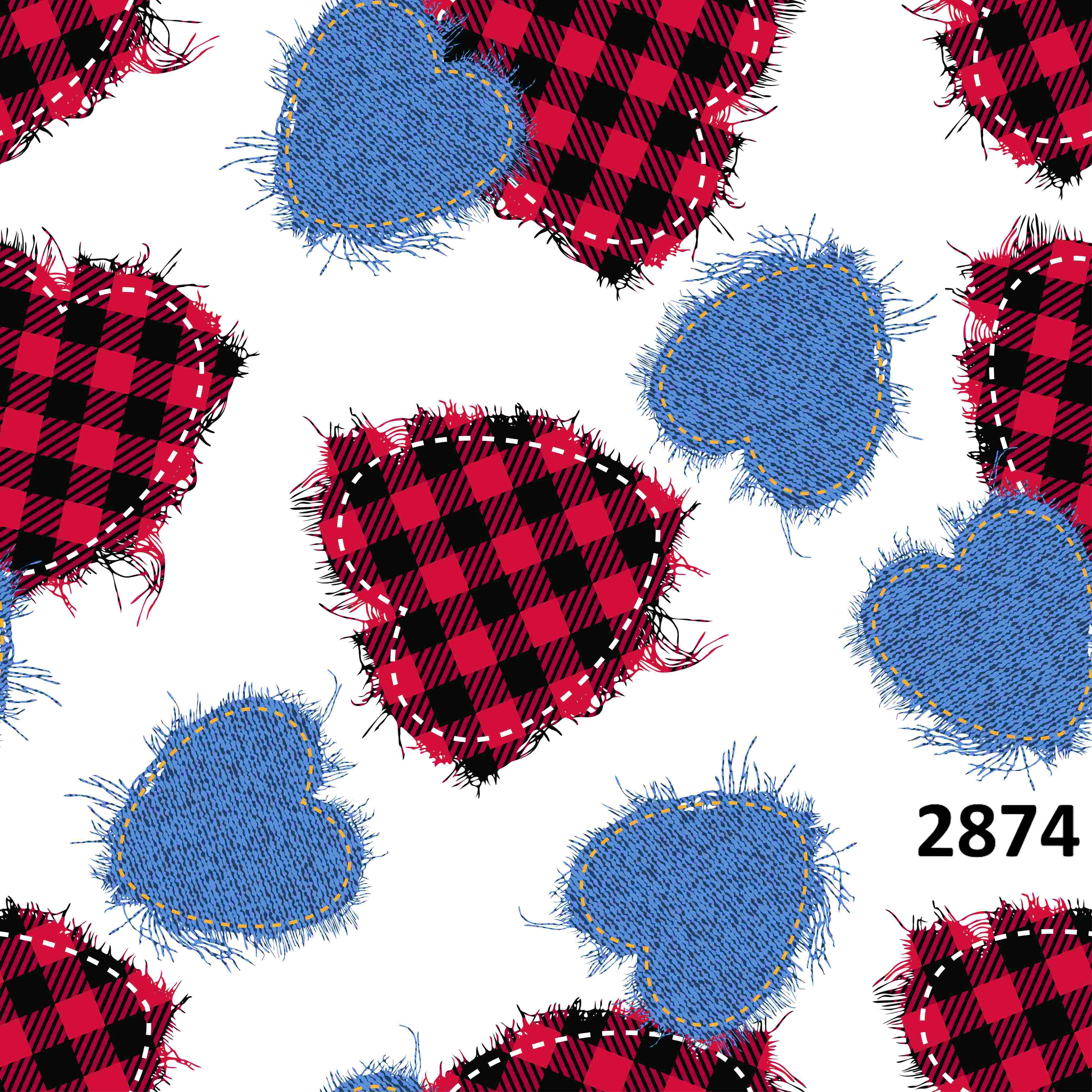 รหัสลายผ้า 2874