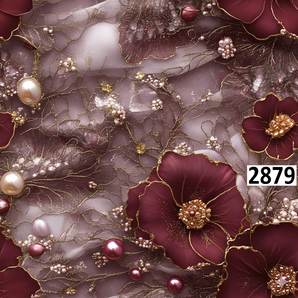 รหัสลายผ้า 2879