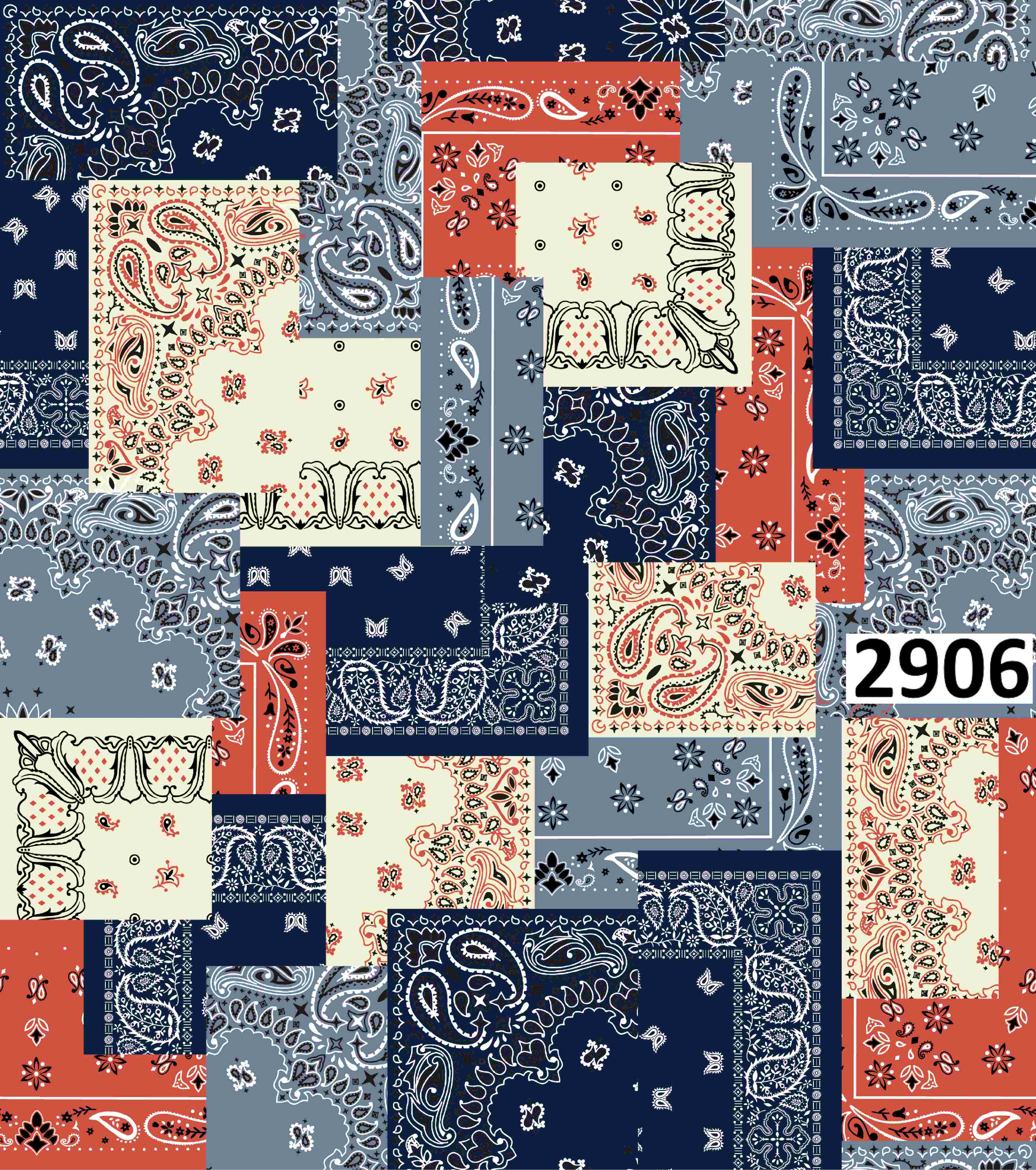 รหัสลายผ้า 2906