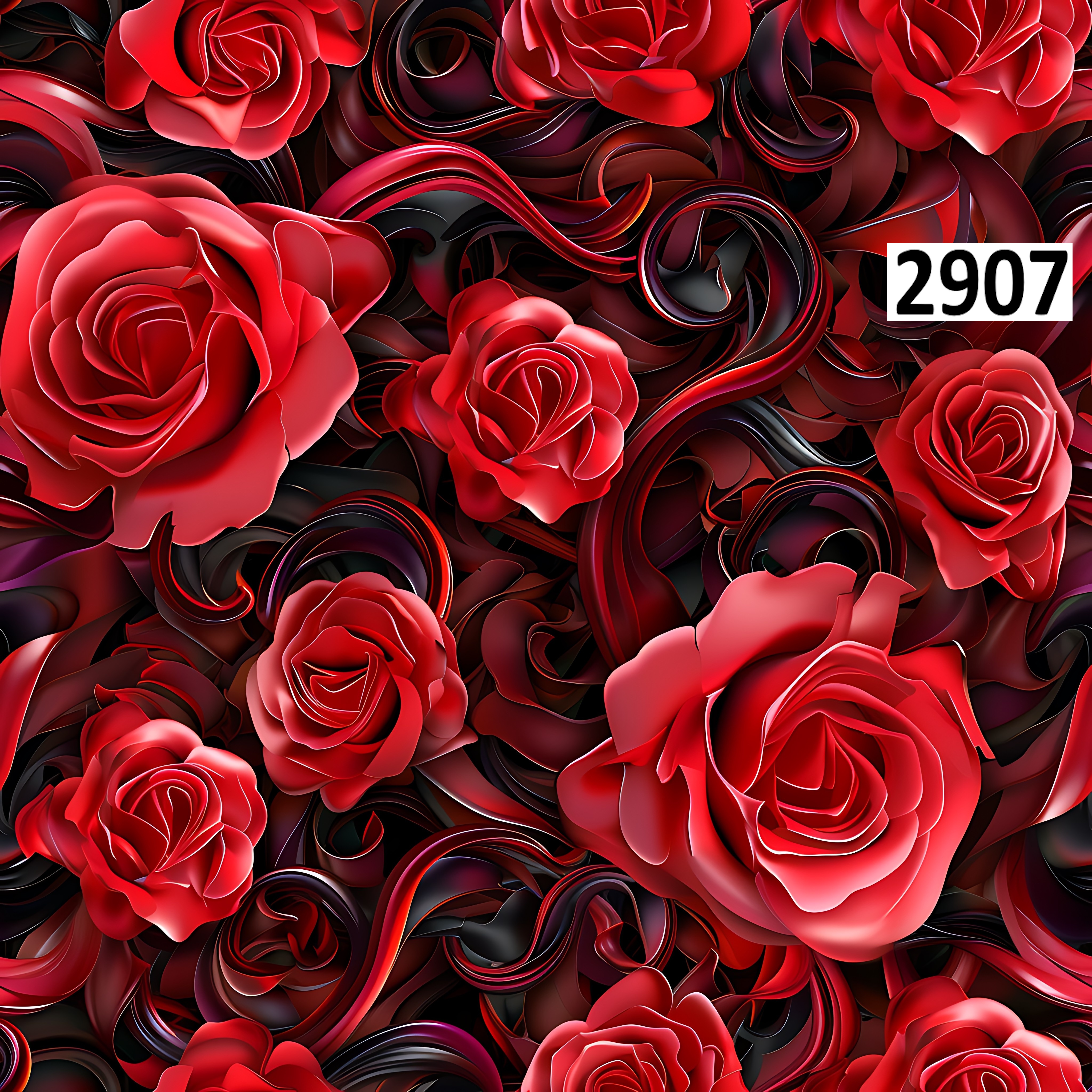 รหัสลายผ้า 2907