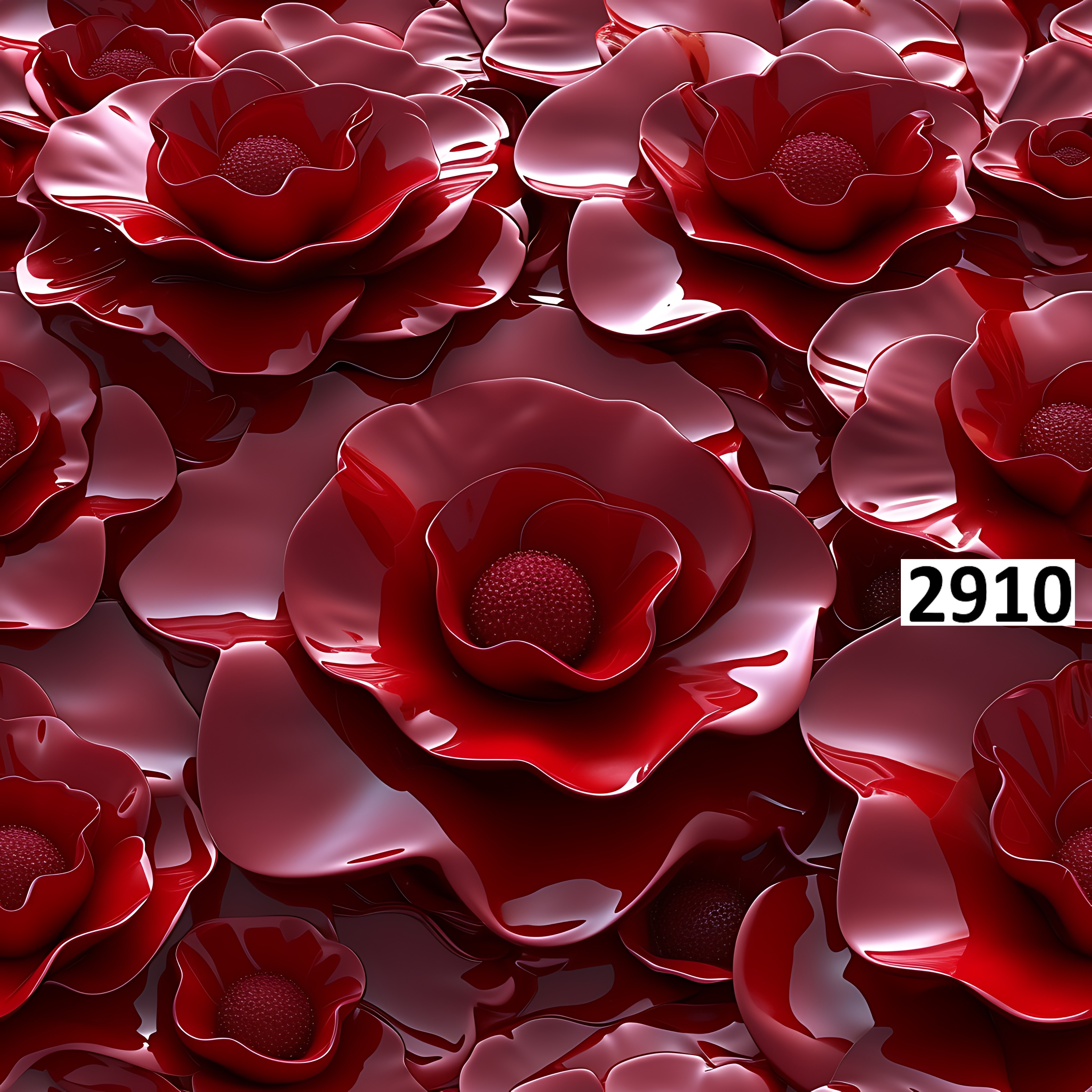 รหัสลายผ้า 2910