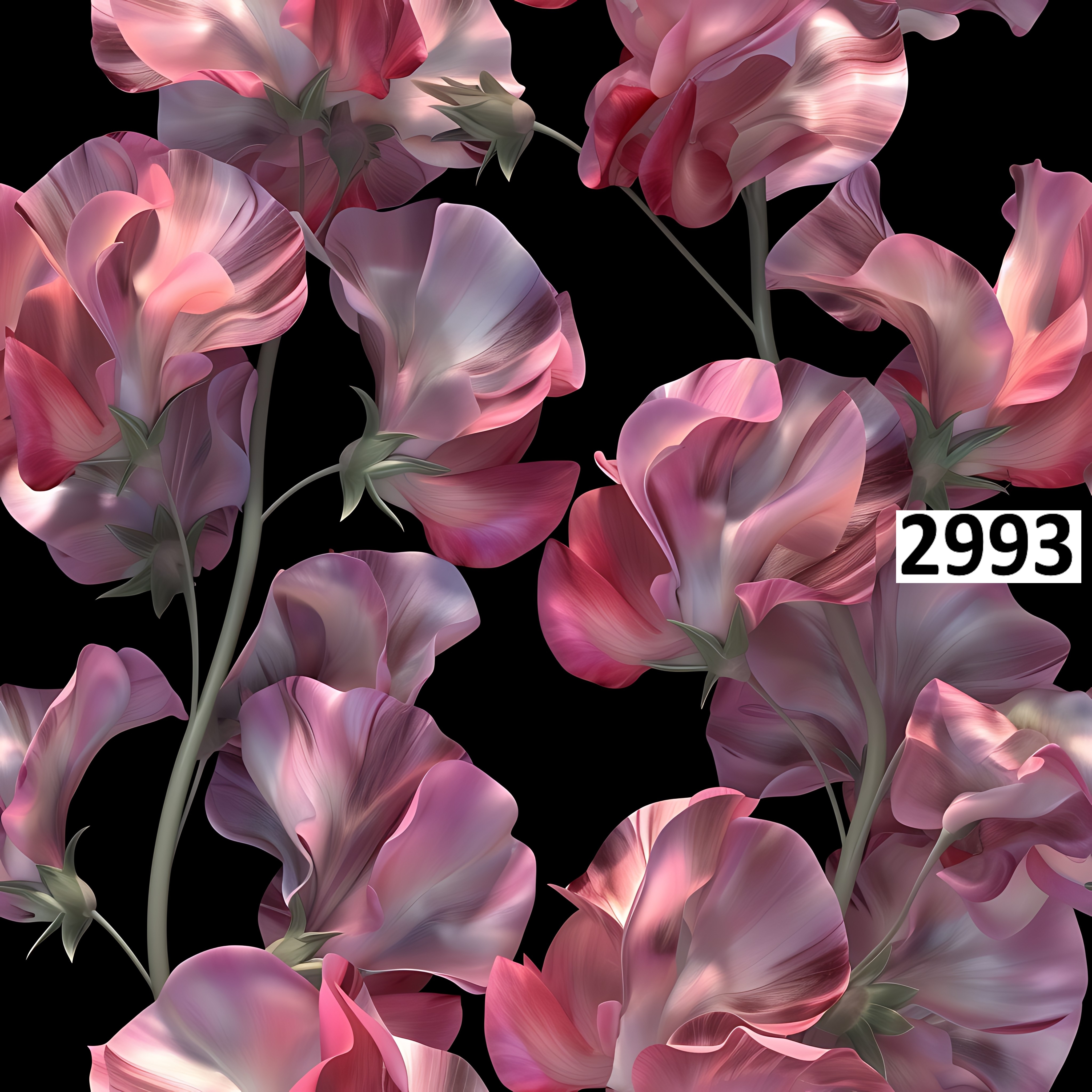 รหัสลายผ้า 2993