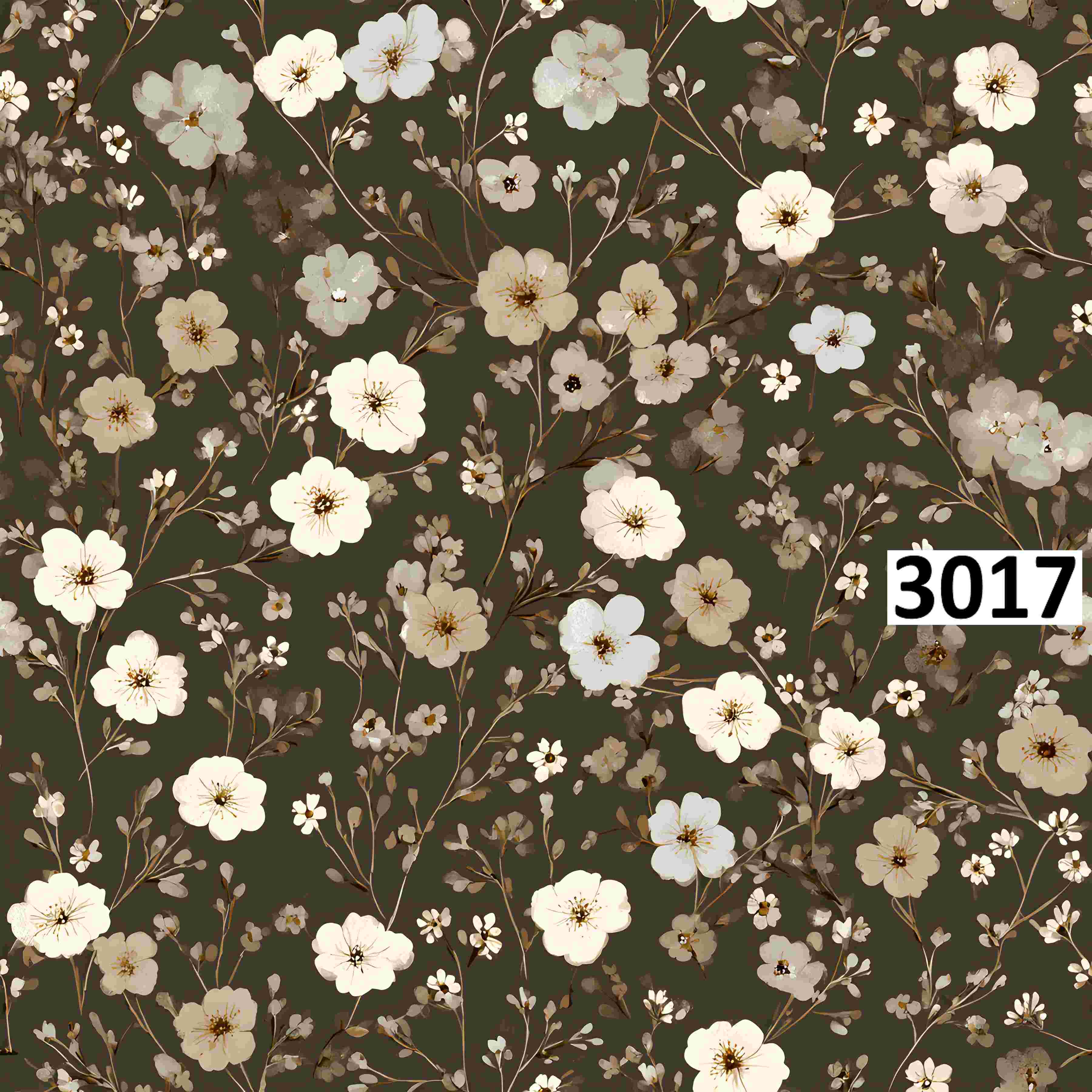 รหัสลายผ้า 3017