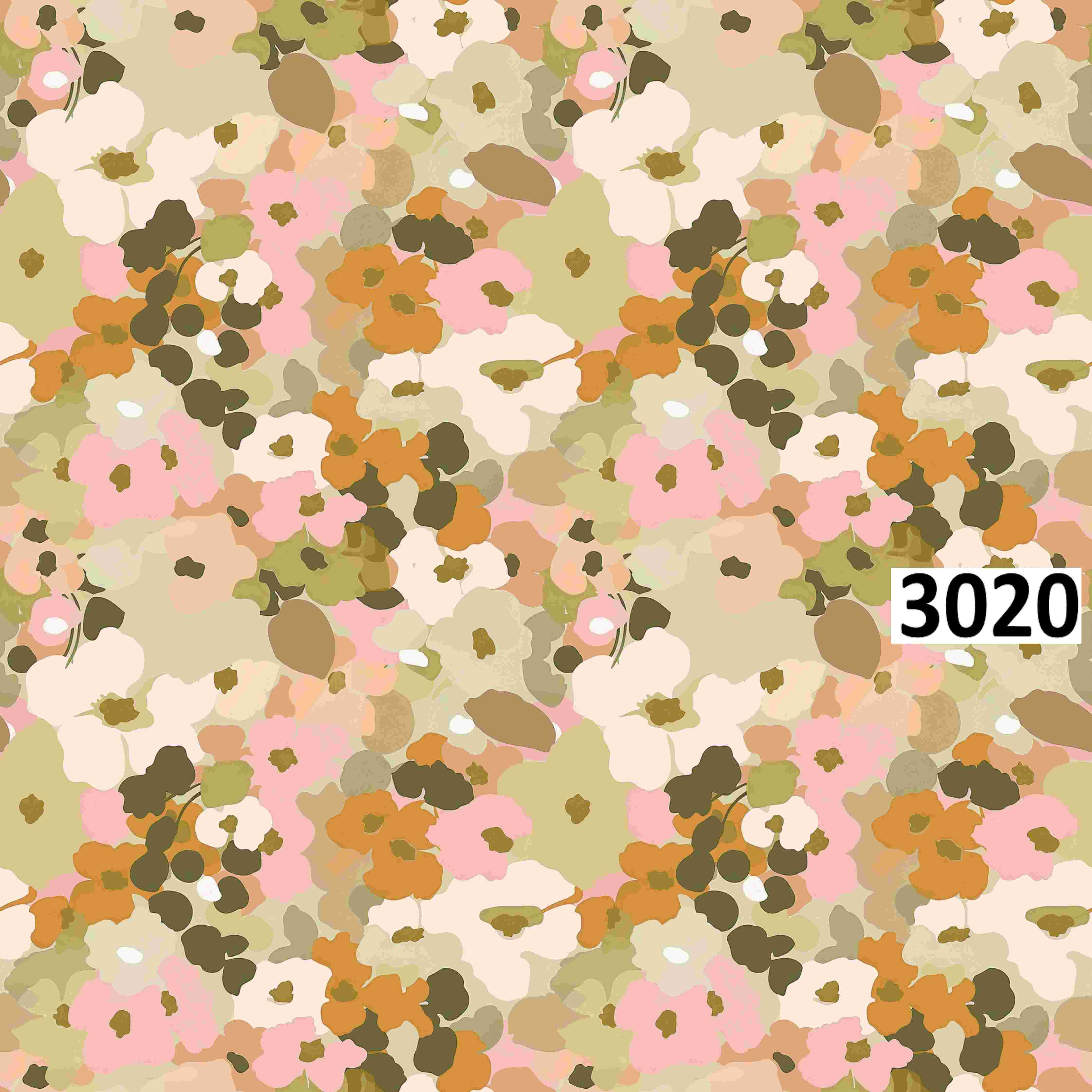 รหัสลายผ้า 3020