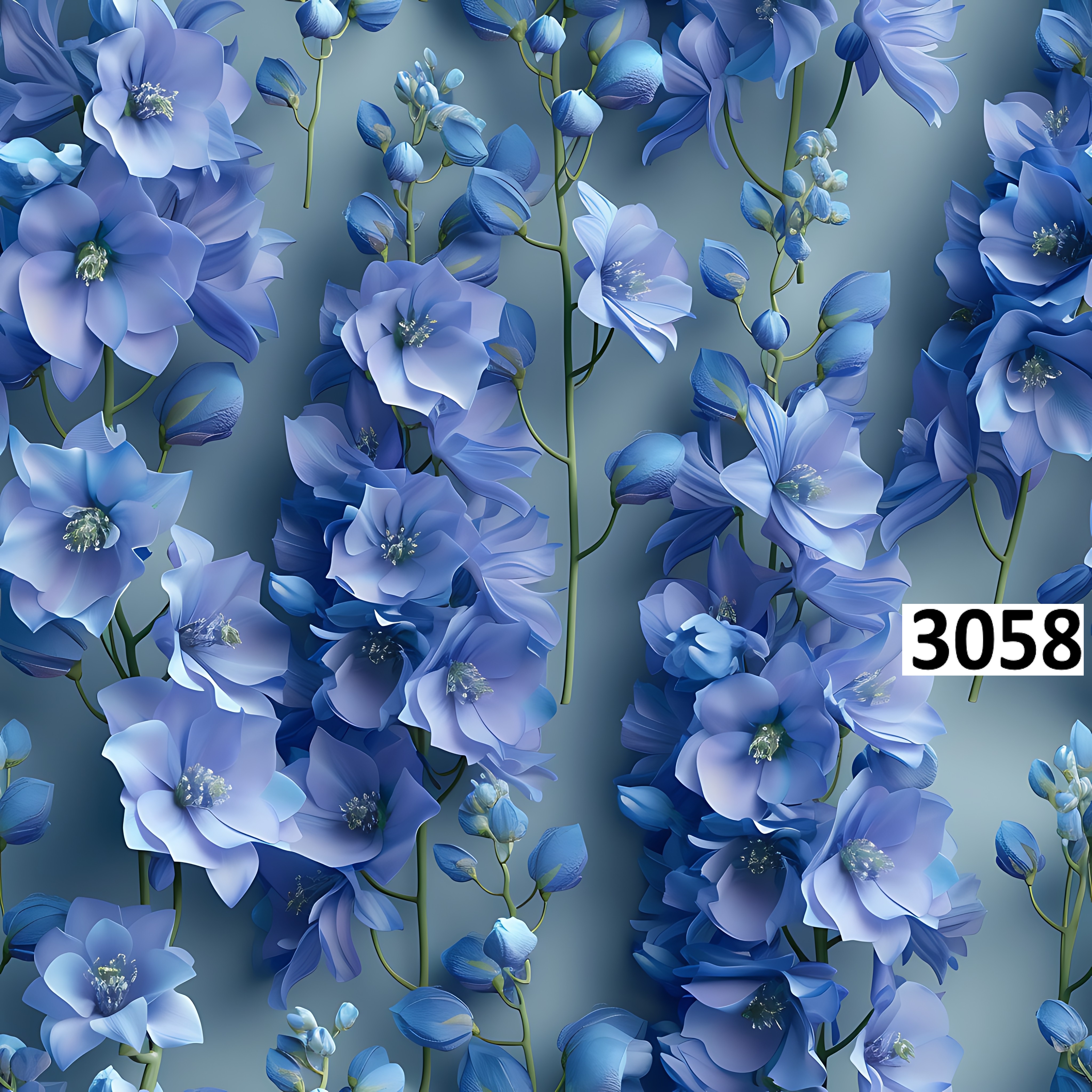 รหัสลายผ้า 3058