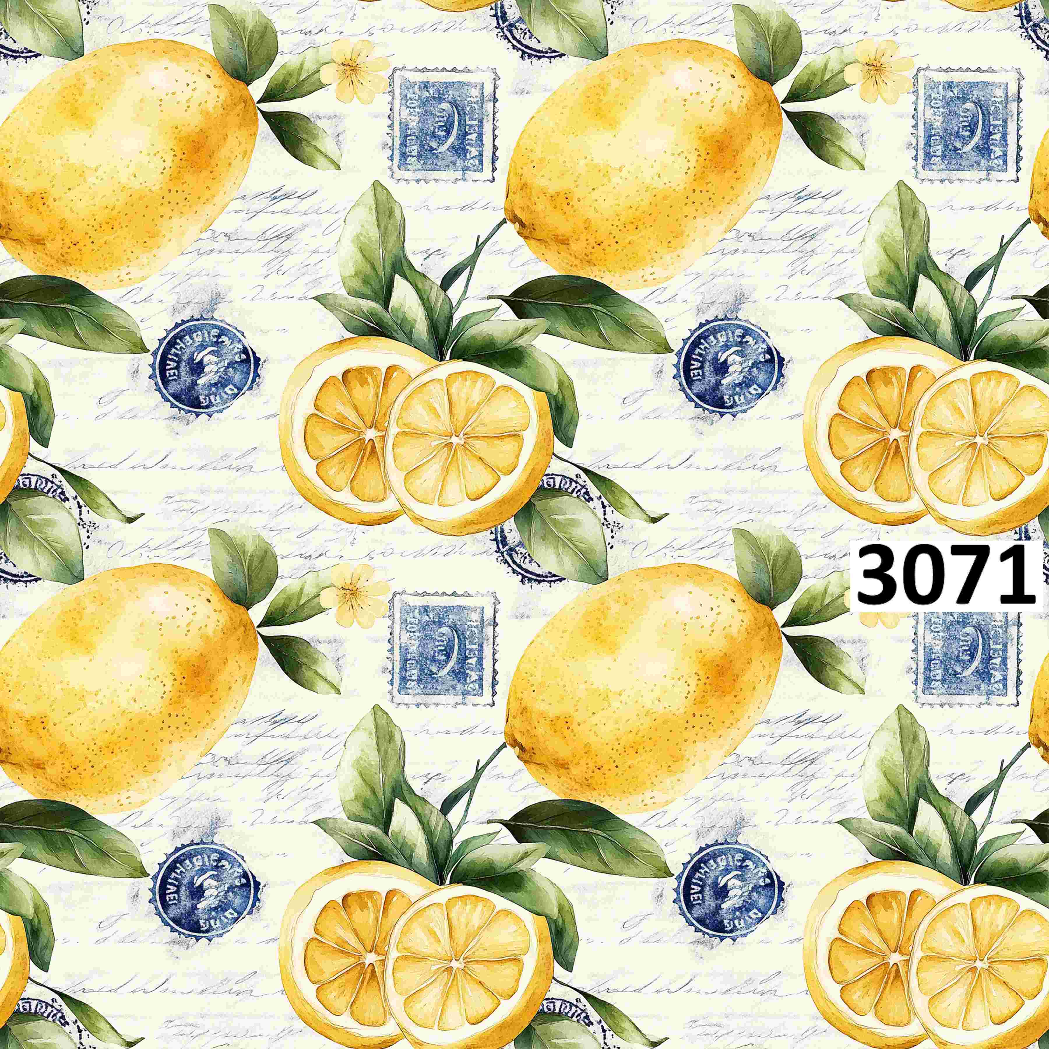 รหัสลายผ้า 3071