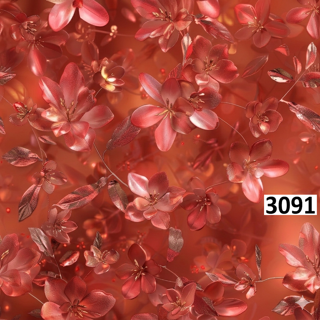 รหัสลายผ้า 3091