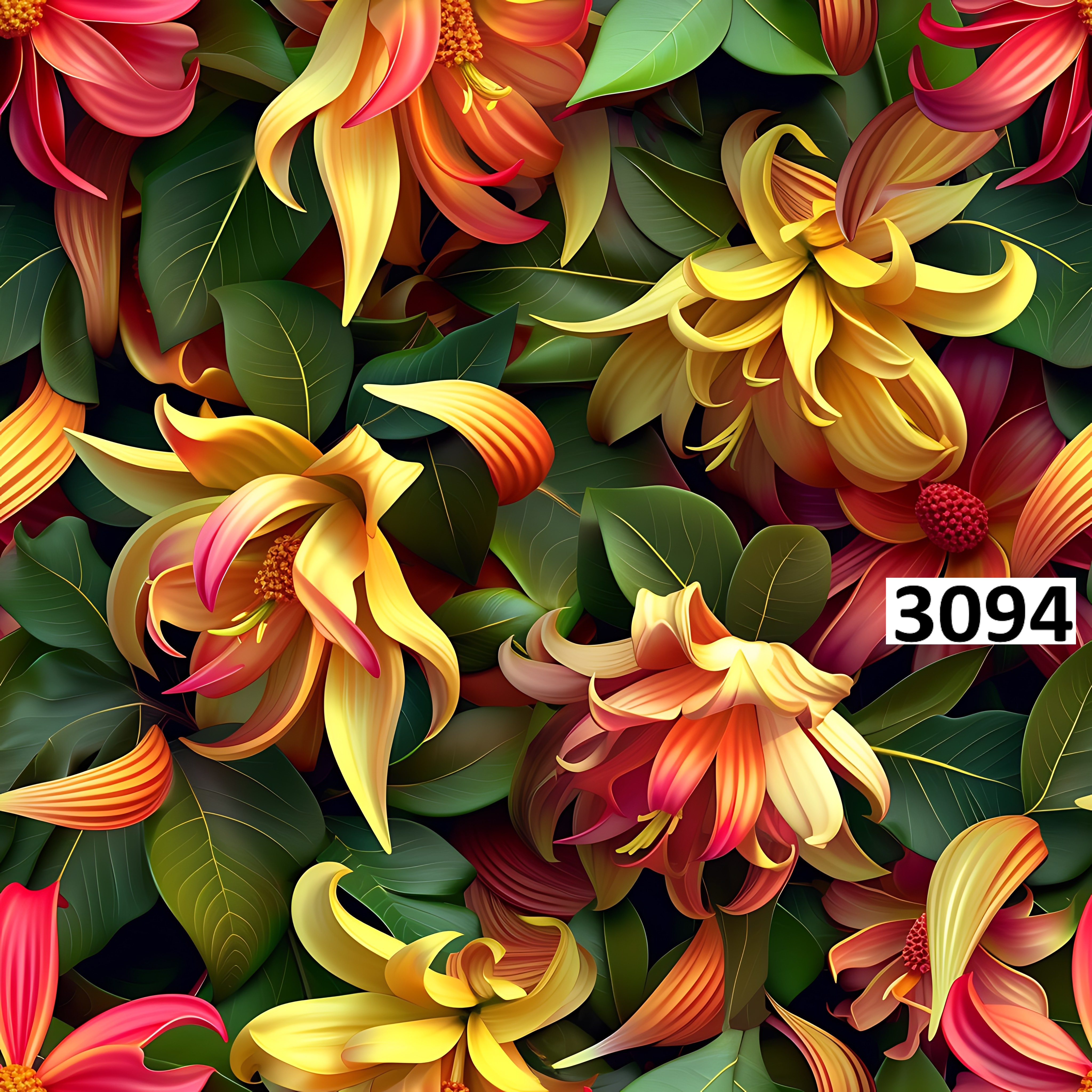 รหัสลายผ้า 3094
