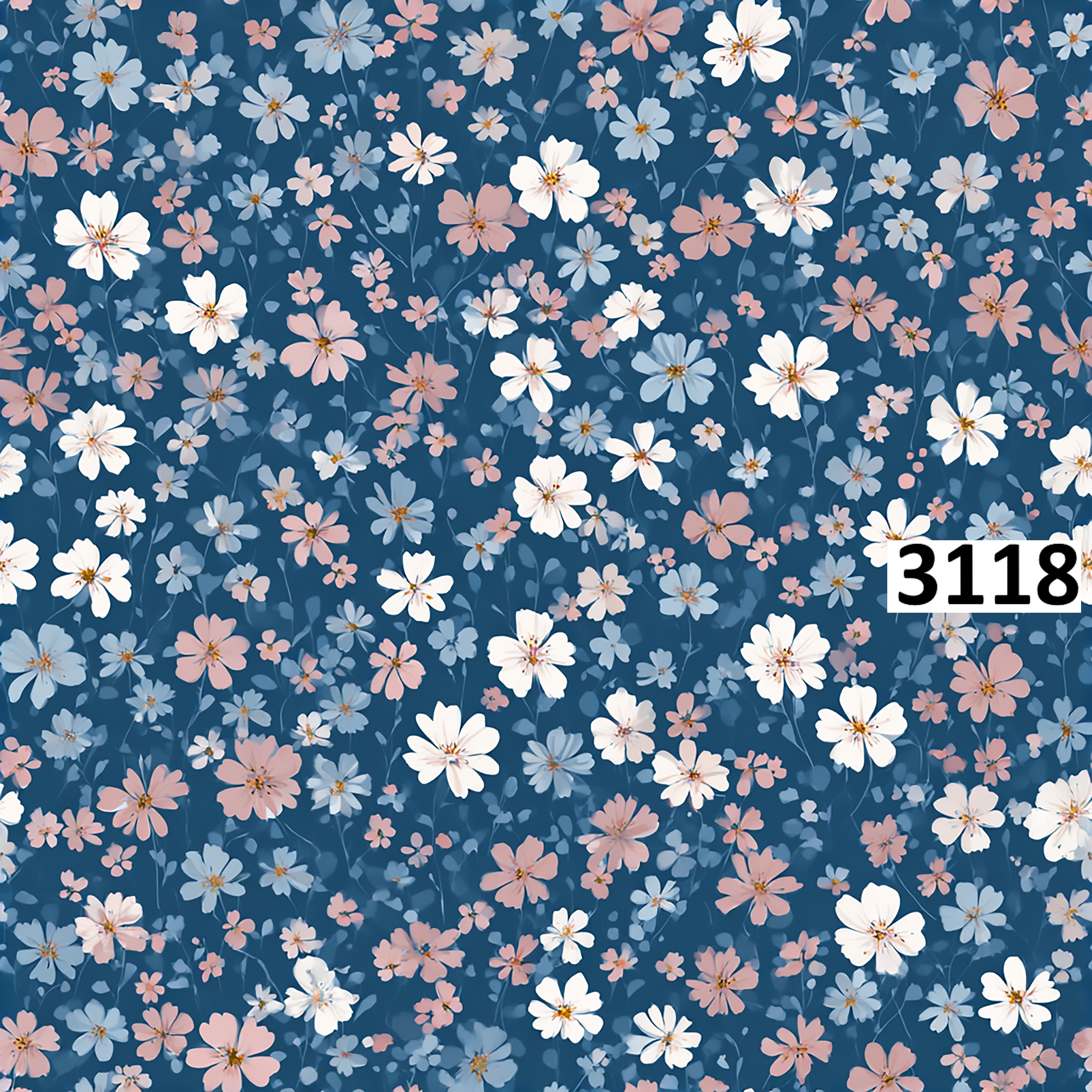 รหัสลายผ้า 3118
