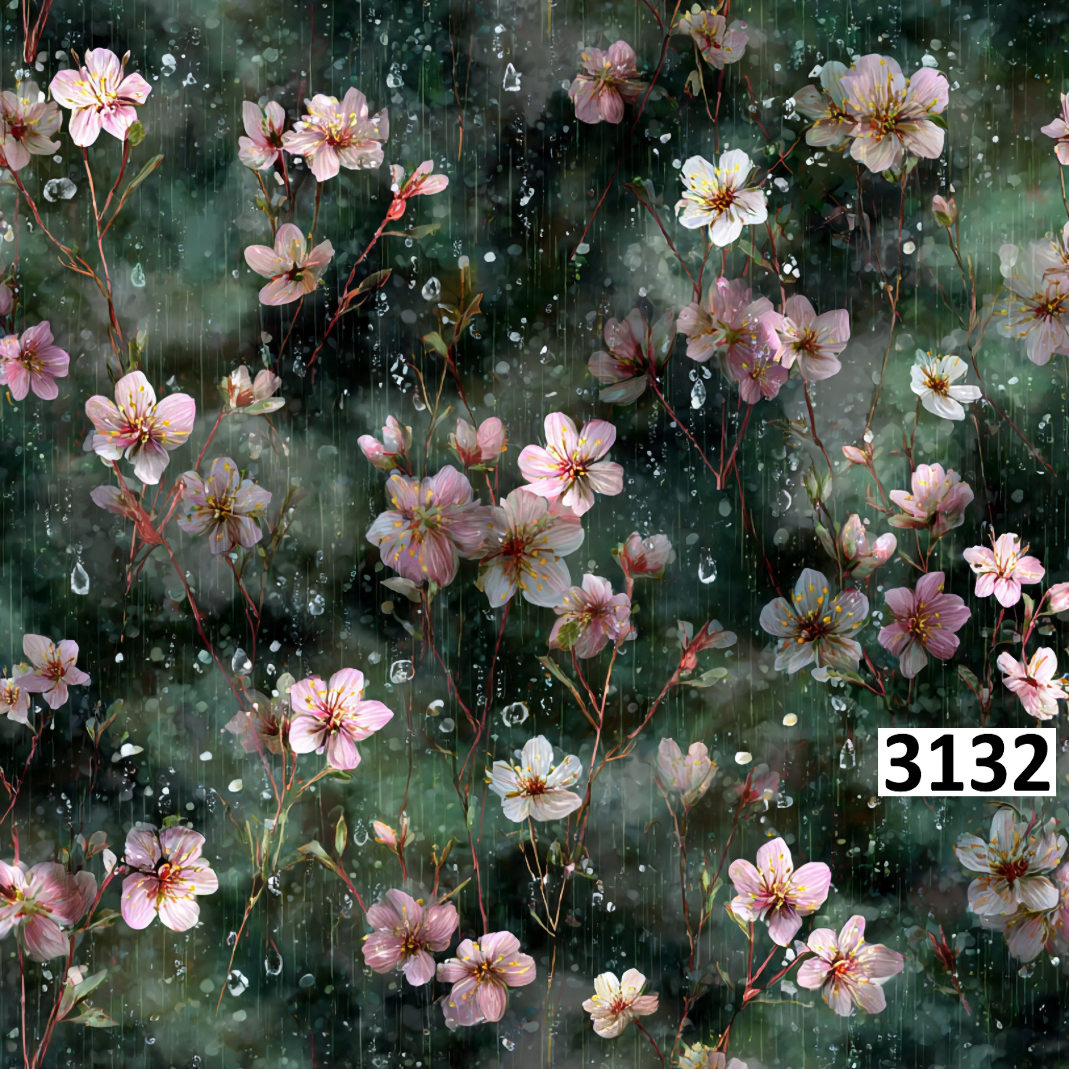 รหัสลายผ้า 3132