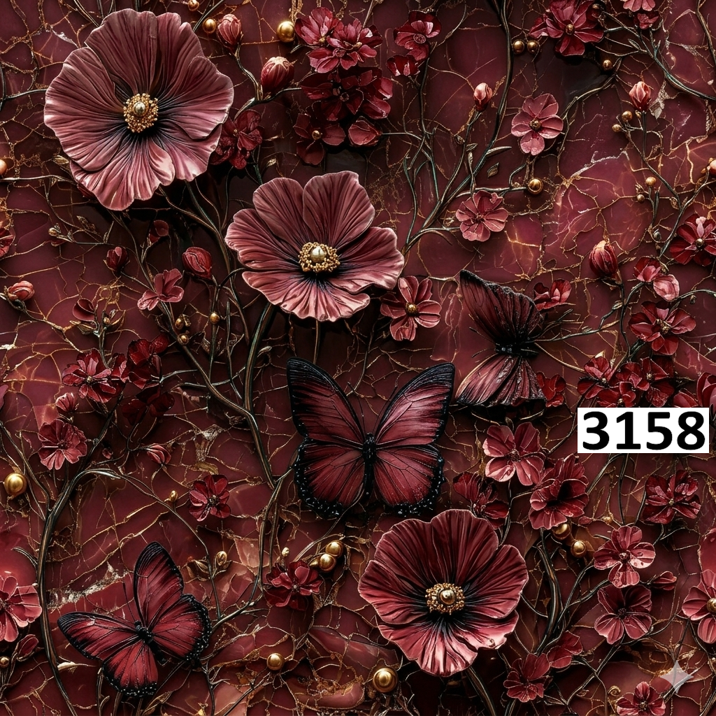 รหัสลายผ้า 3158